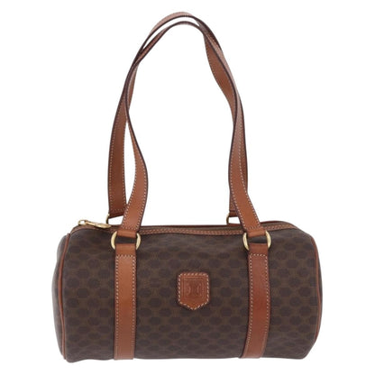 Celine Vintage Barrel Macadam Canvas & Leather Product Image