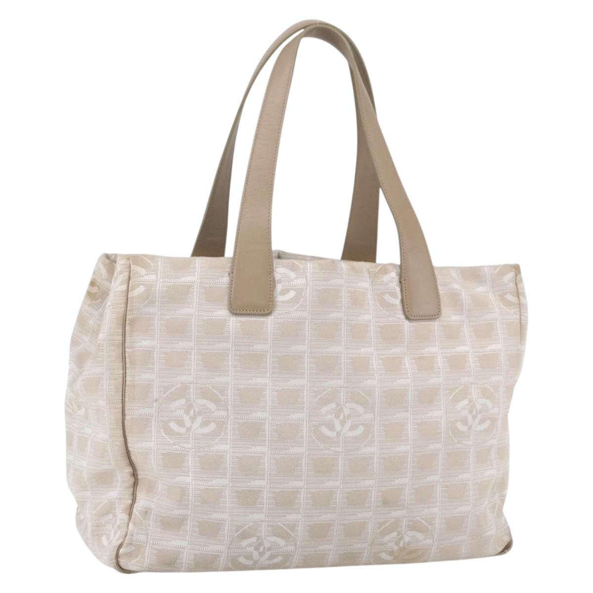 Chanel Travel Line Tote Nylon Medium