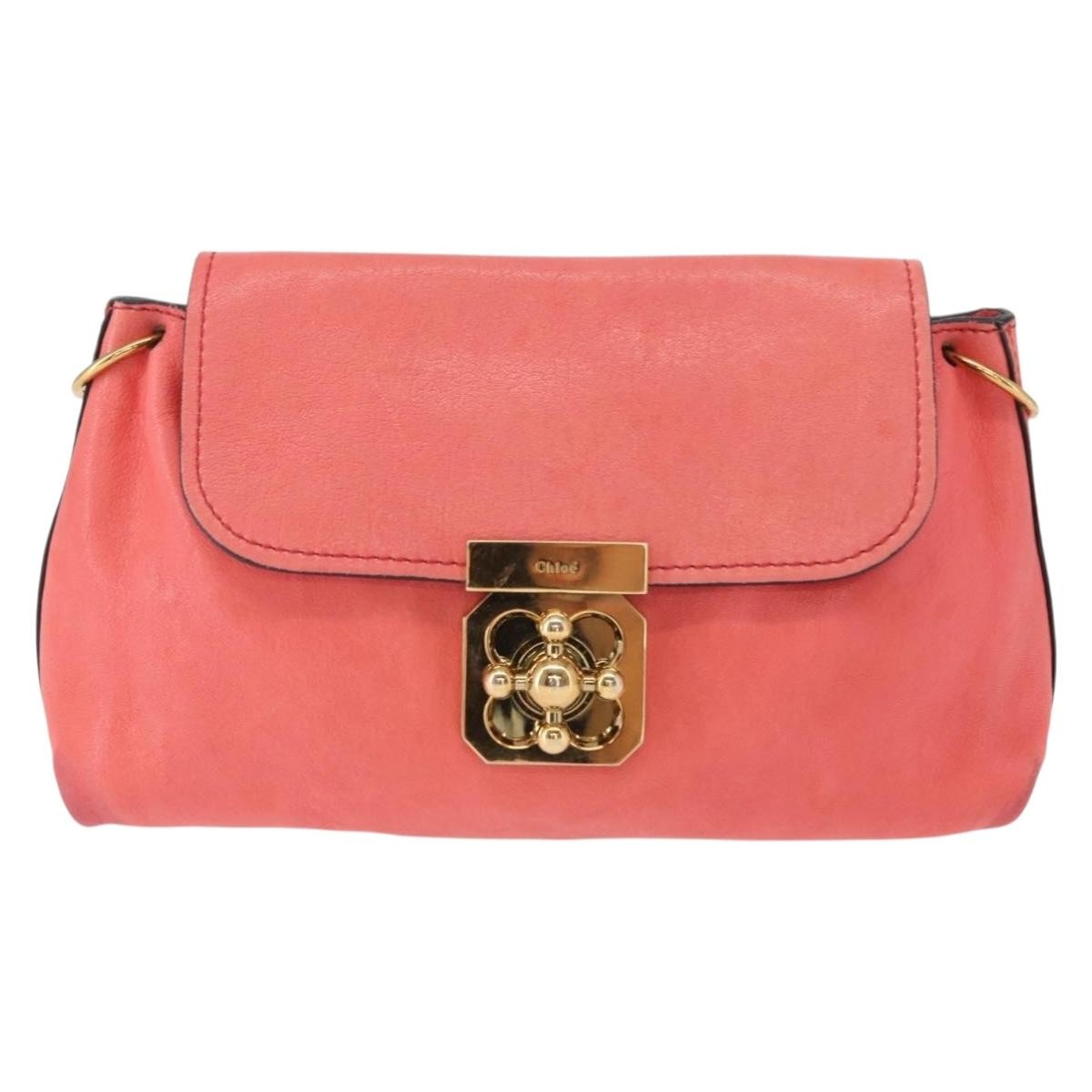 Chloe Elsie Crossbody Bag Leather Product Image