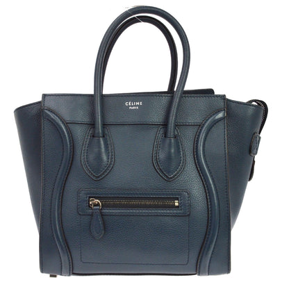Celine Luggage Grainy Leather Micro