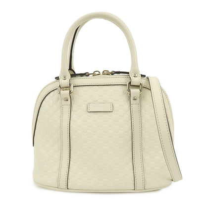 Gucci Convertible Dome Satchel Guccissima Leather Small