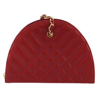 Chanel Vintage Chain Evening Mixed Quilt Lambskin Small