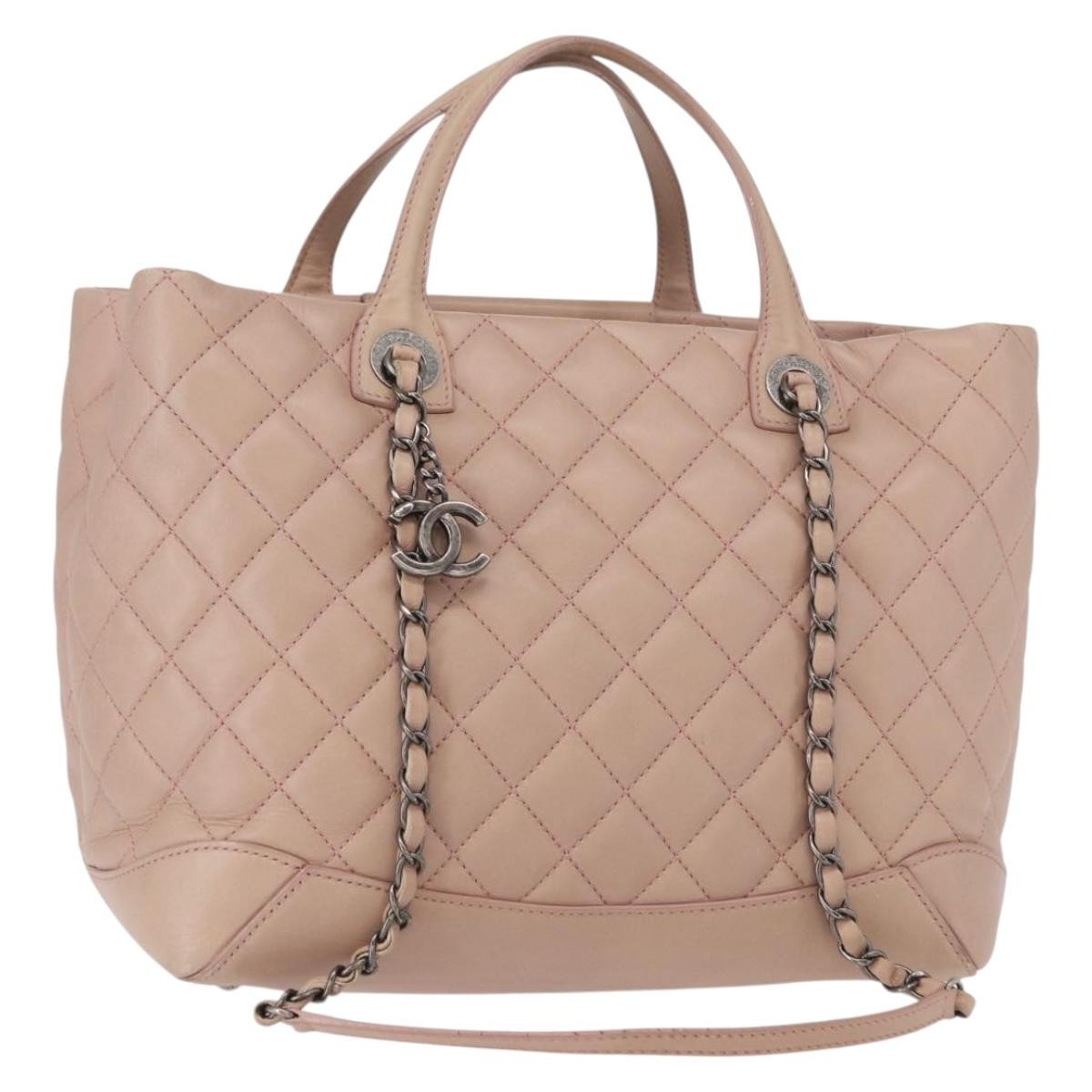 Chanel Easy Shopping Quilted Calfskin Small