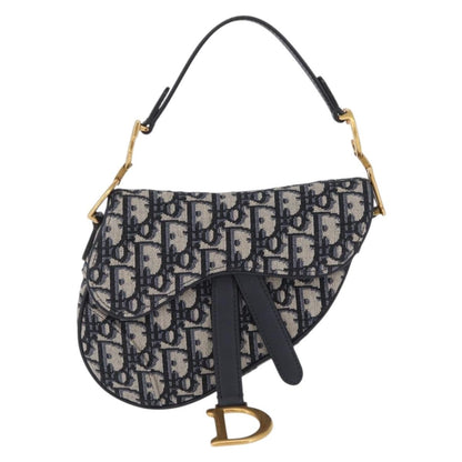 Christian Dior Saddle Oblique Canvas Small