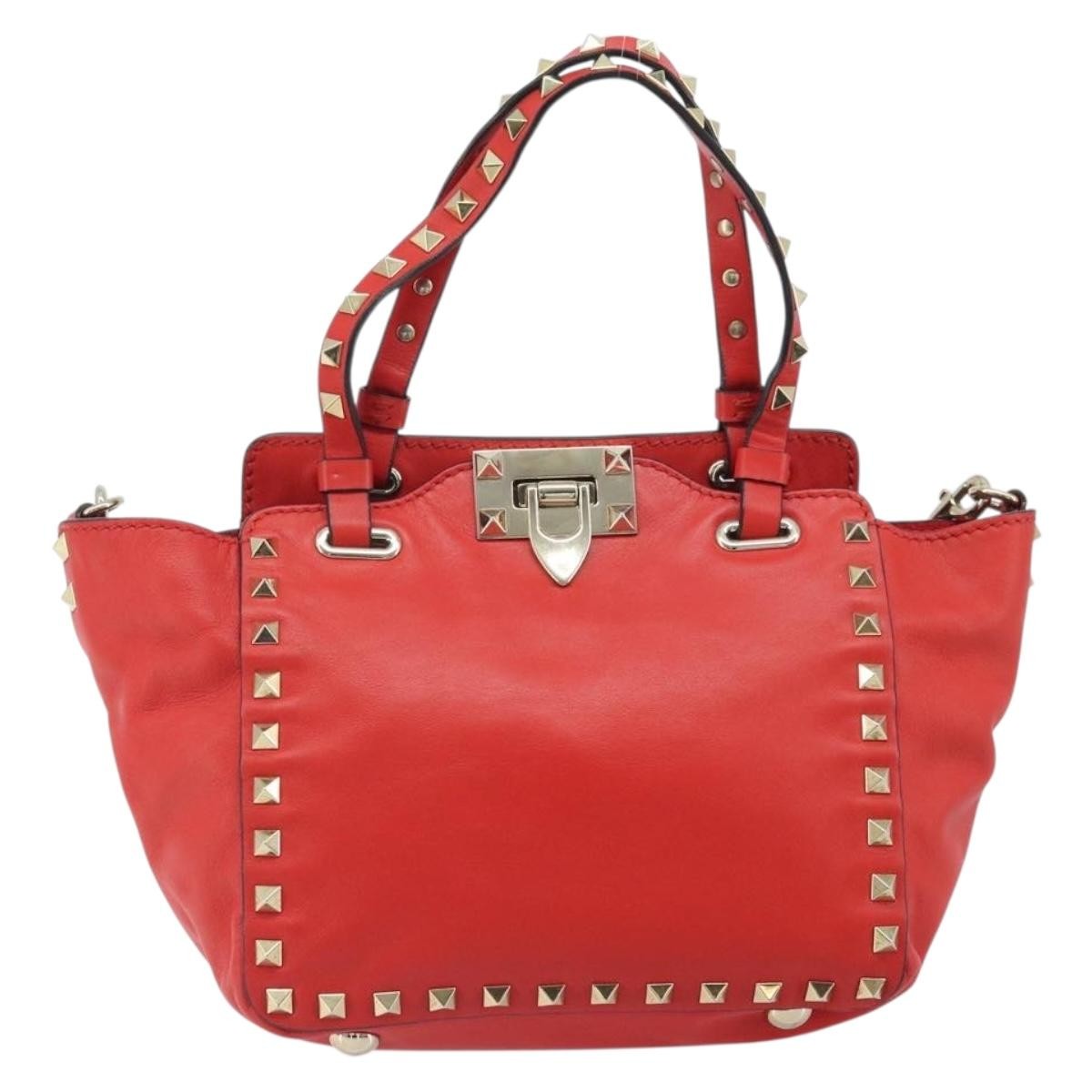 Valentino Garavani Rockstud Tote Soft Leather Mini