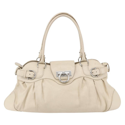 Salvatore Ferragamo Gancini handbag Leather Product Image