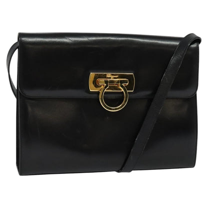 Salvatore Ferragamo Gancini Shoulder Bag Leather Product Image