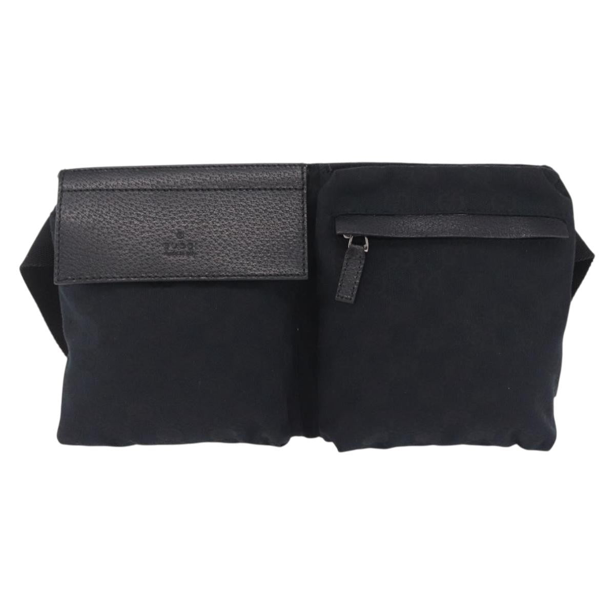 Gucci Vintage Double Web Belt Canvas Product Image
