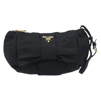 Prada Bow Wristlet Tessuto Small
