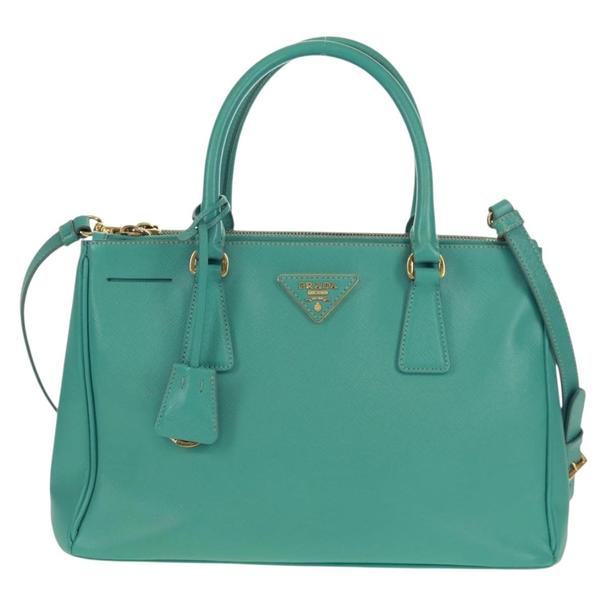 Prada Galleria Double Zip Tote Saffiano Leather Medium