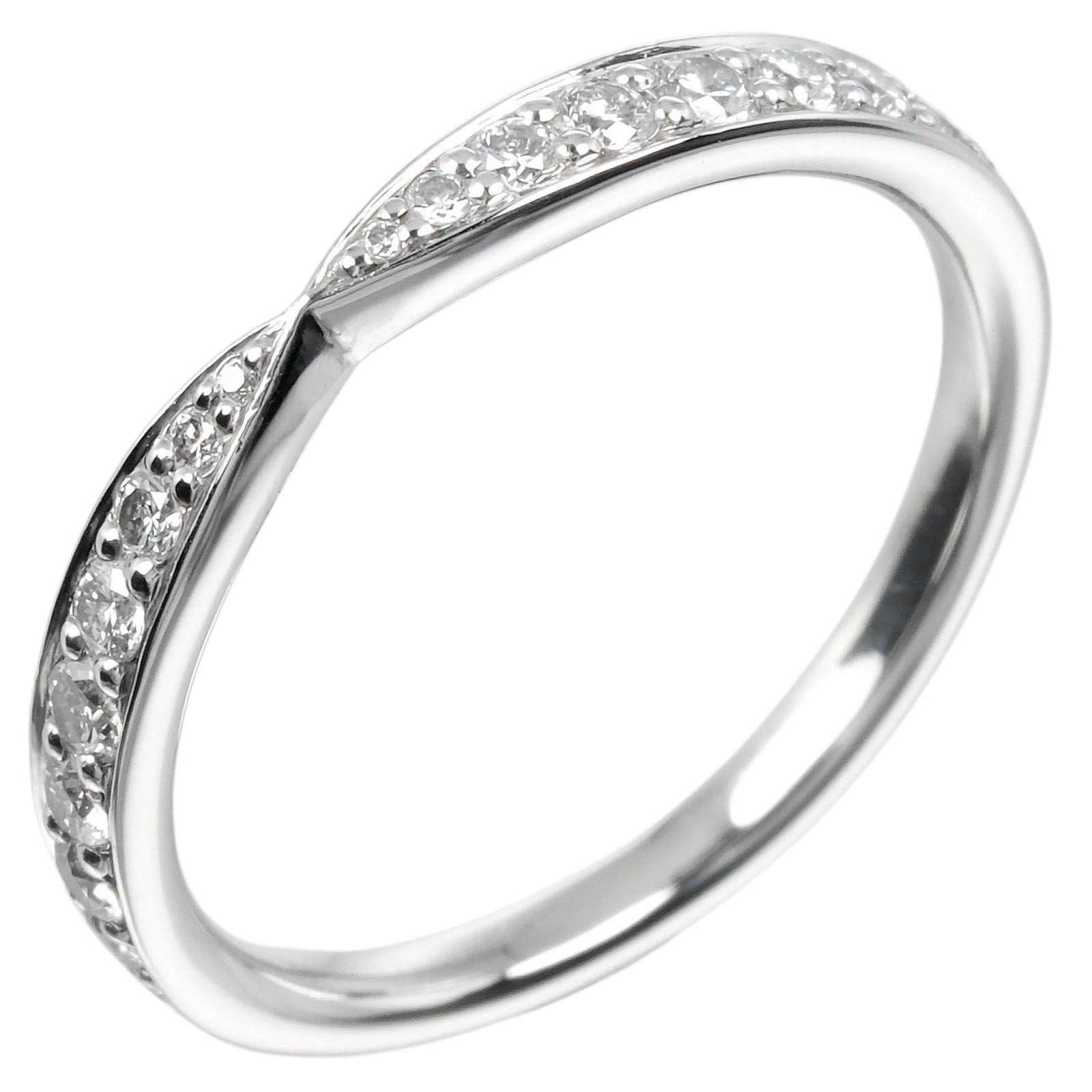Tiffany & Co. Harmony Band Ring Platinum and Diamonds Product Image