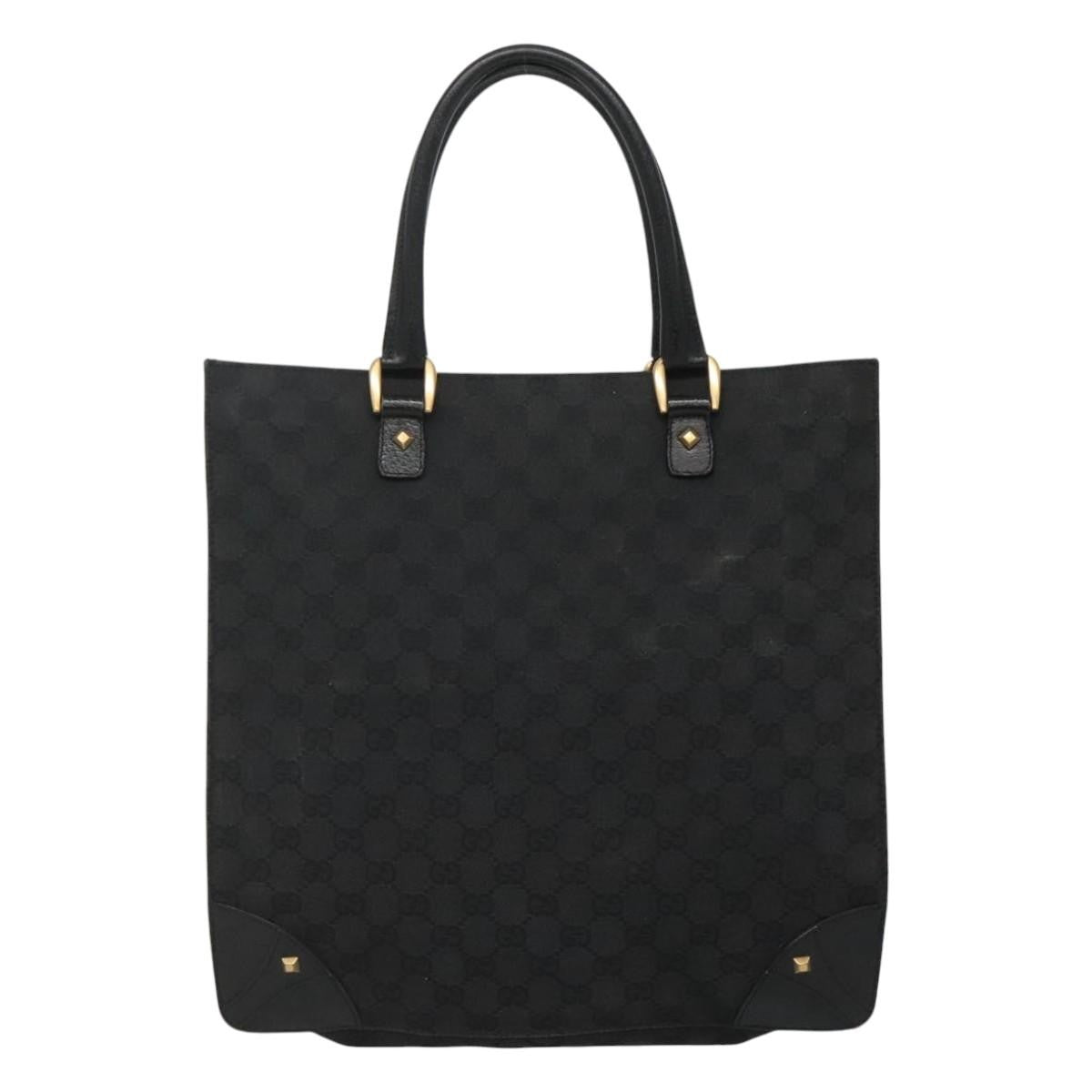Gucci Nailhead Tote GG Canvas and leather Medium
