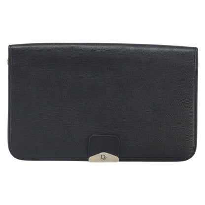 Christian Dior Vintage Chain Flap Shoulder Bag Leather Product Image