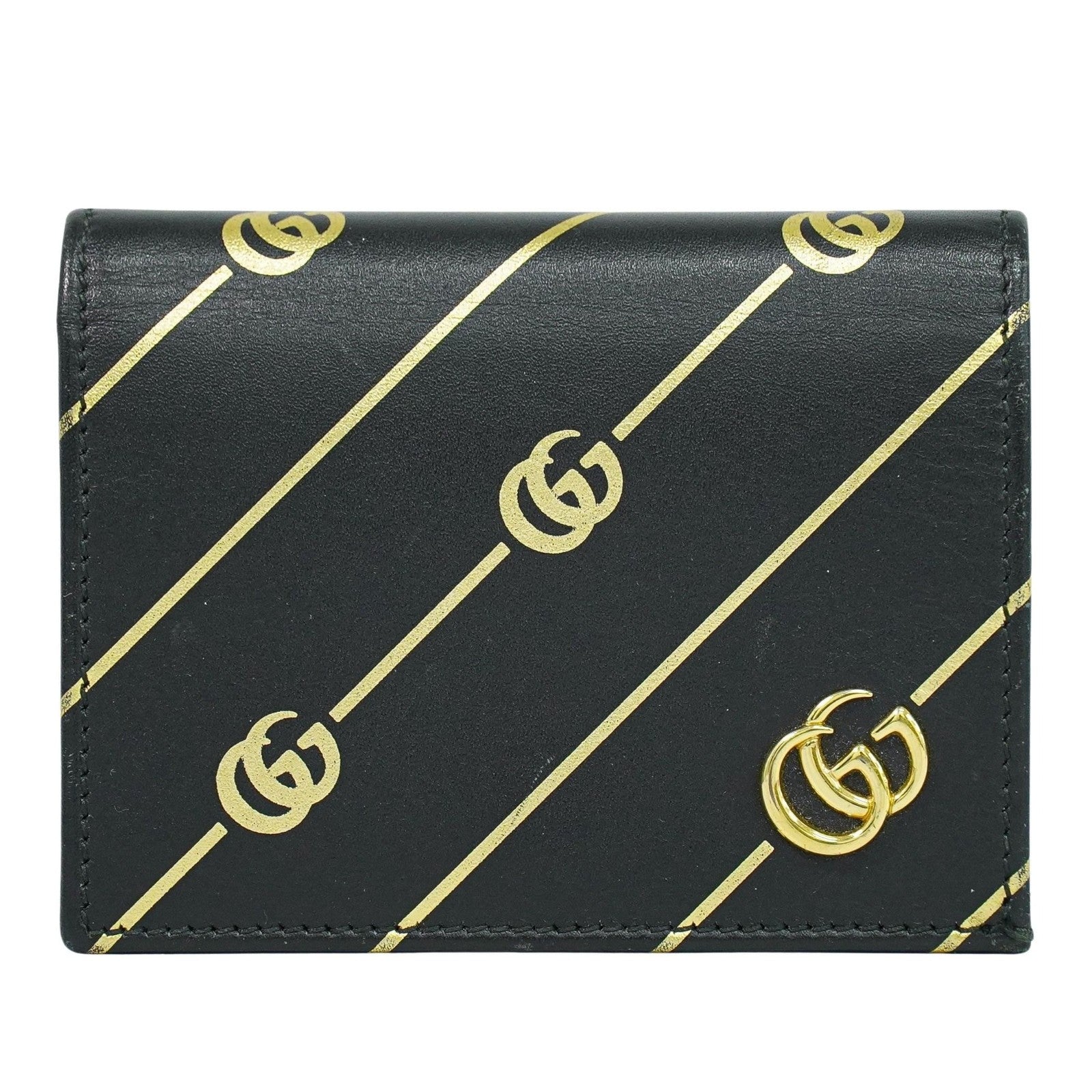 Gucci GG Marmont Wallet Leather Compact