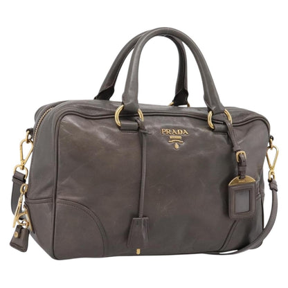Prada Convertible Bauletto Vitello Shine Medium
