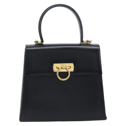 Salvatore Ferragamo Gancini Convertible Top Handle Leather Medium