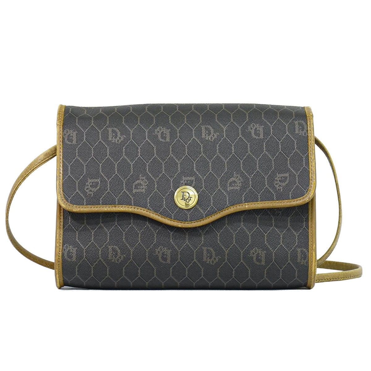 Christian Dior Vintage Honeycomb Canvas Product Image