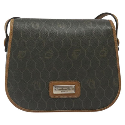 Christian Dior Vintage Honeycomb Flap Coated Canvas Product Image