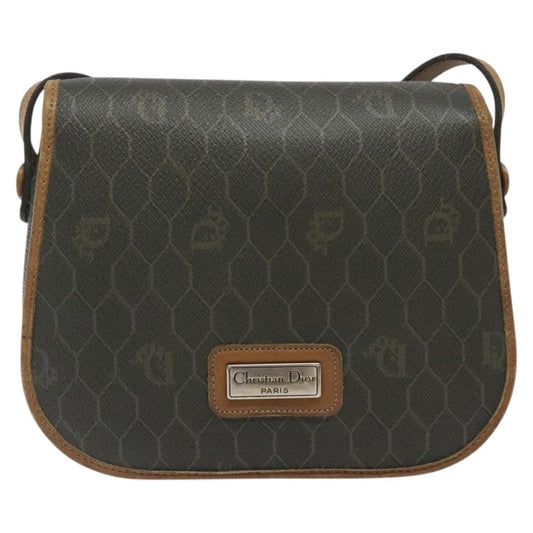 Christian Dior Vintage Honeycomb Flap Coated Canvas Product Image