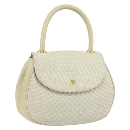 Bally Vintage Handbag Quilted Leather Product Image