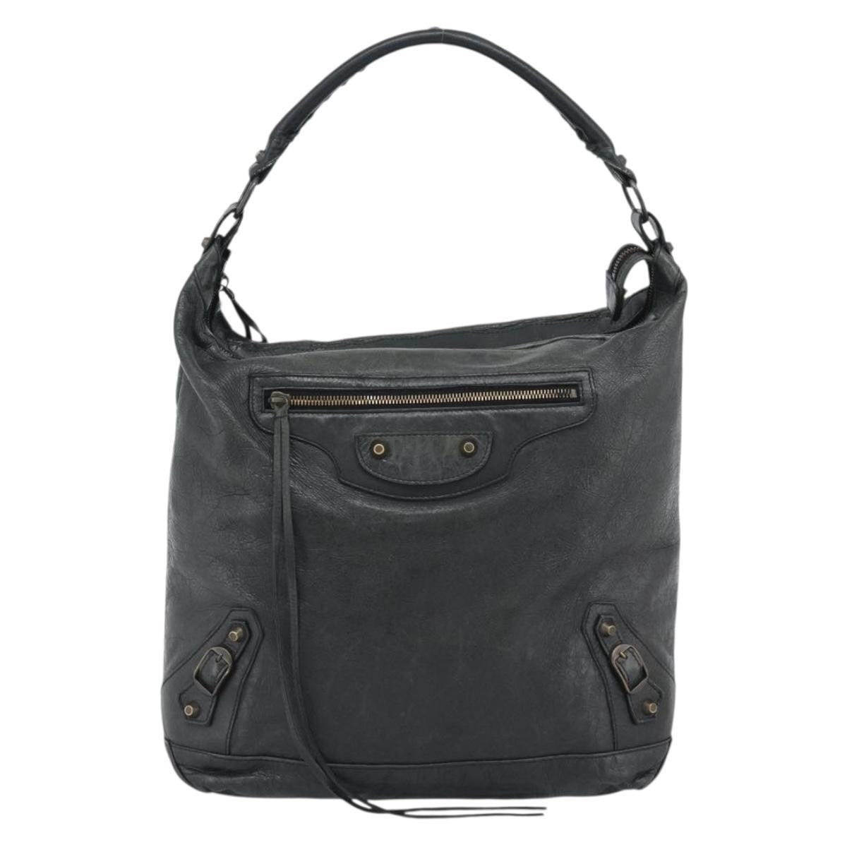 Balenciaga Giant Studs Day Hobo Leather Product Image