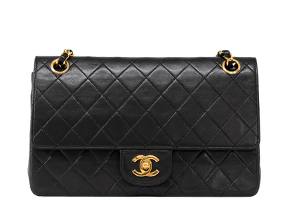 Chanel Vintage Classic Double Flap Quilted Lambskin Medium