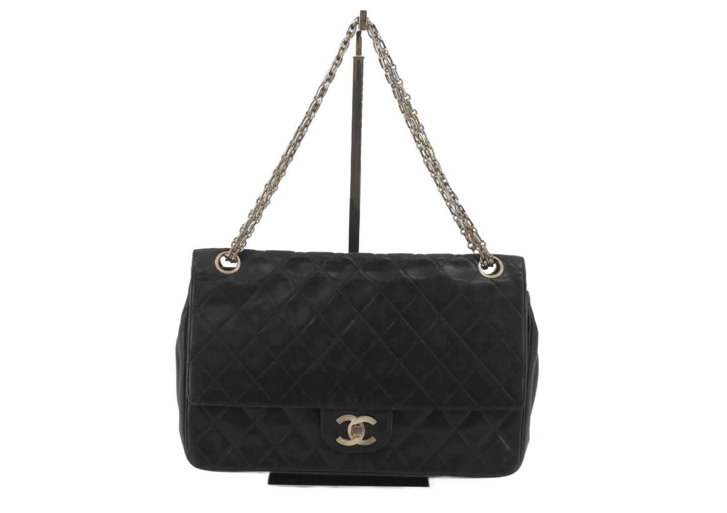 Chanel Vintage Classic Double Flap Leather large