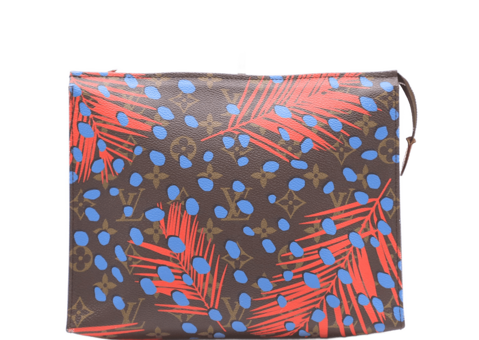 Louis Vuitton Toiletry Pouch Limited Edition Monogram Jungle Dots 26