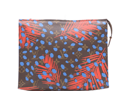 Louis Vuitton Toiletry Pouch Limited Edition Monogram Jungle Dots 26