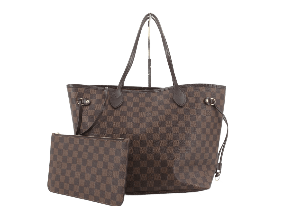 Louis Vuitton Neverfull Bandouliere Inside Out Monogram Canvas and Textile MM