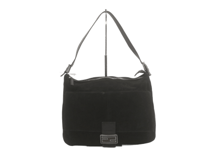 Fendi FENDI BAGUETTE SUEDE Suede noir Large