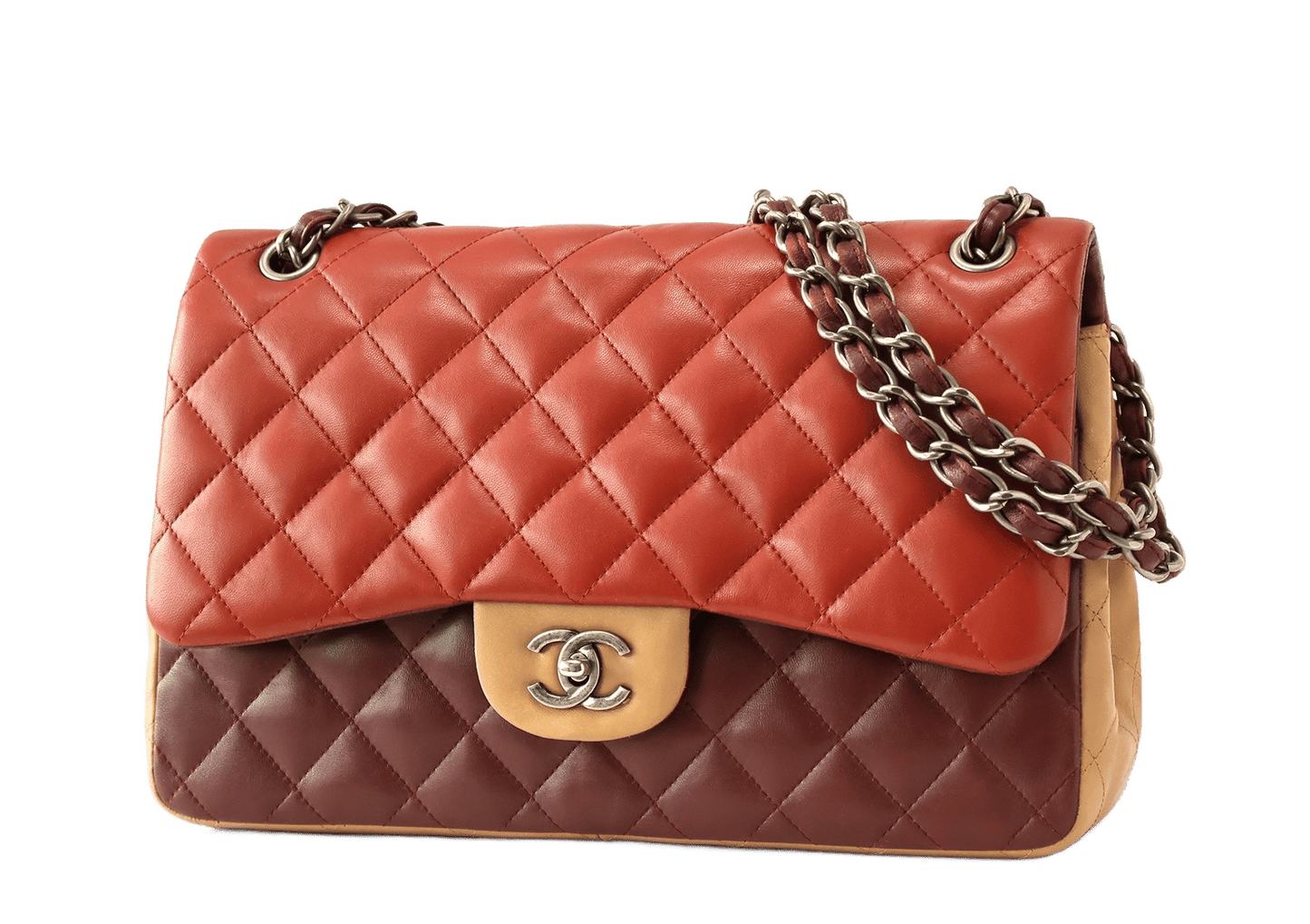 Chanel Paris-Edinburgh Flap Quilted Calfskin Medium
