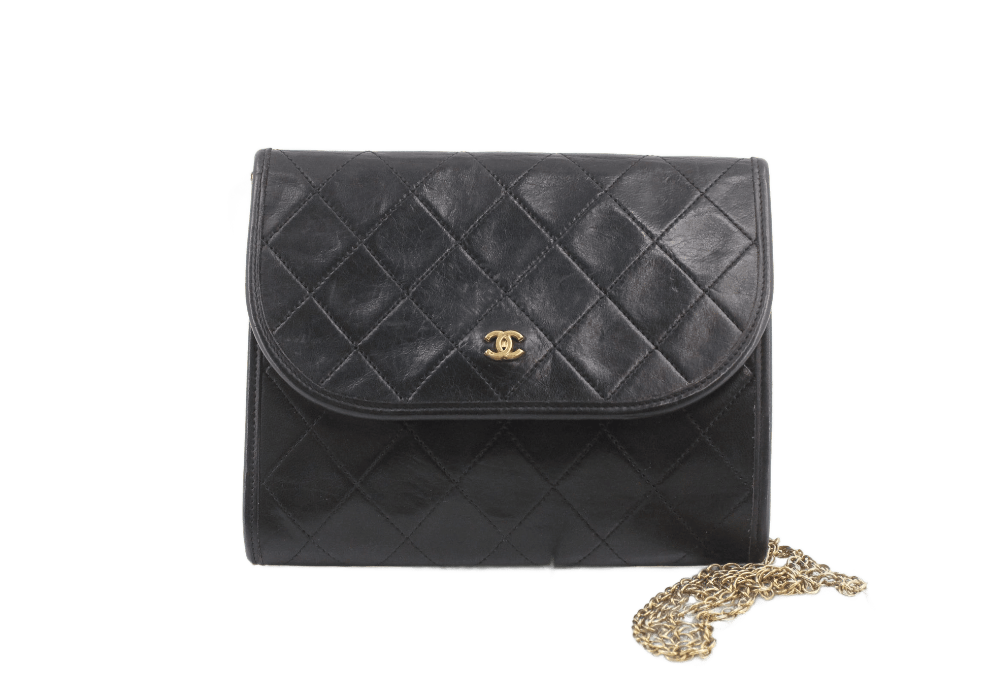 Chanel CC Logo Micro Matelasse Shoulder Bag Canvas Product Image