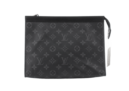 Louis Vuitton Pochette Voyage Monogram Eclipse Canvas MM