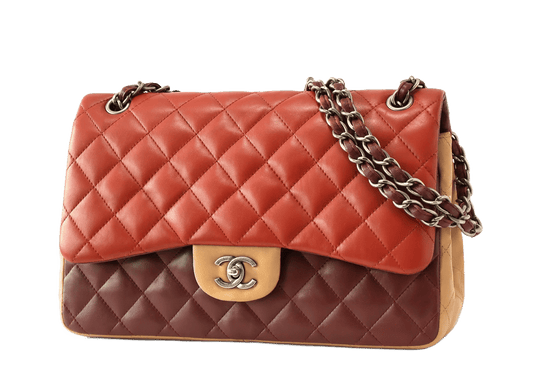 Chanel Paris-Edinburgh Flap leather large